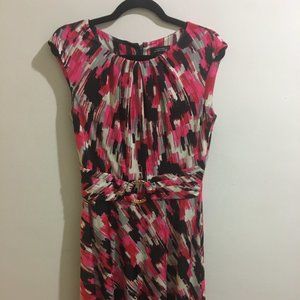 Tahari Multi-Colored Flowy Dress - Item#5